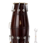 Premium Wooden Naal / Dholki – Handcrafted Double-Sided Indian Drum